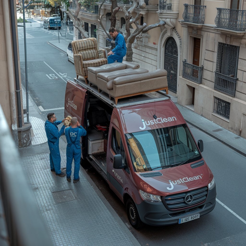 Cómo contactar con JustClean para vender tus muebles usados en Sant Feliu de Llobregat